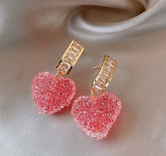 Pendiente de corazon dulce